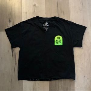 Sketchy Tank Crop Tee